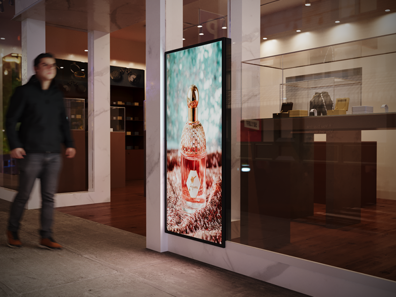 Essanilight - shop billboard